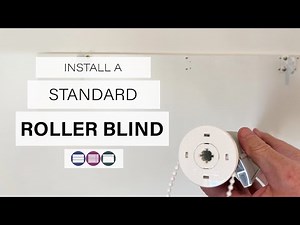 How to Remove & Install a Standard Roller Blind - Betta Blinds and Awnings