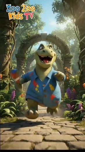 Dinosaur Song for Kids – The Iguanodon Goes Clank in the Thump! #DinosaurForKids #ZooZooKids