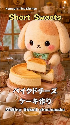 濃厚ベイクドチーズケーキ作り！ #チーズケーキ #お菓子作り #スイーツ #cake