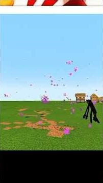 Mutant Ender Man VS Mutant Zombie _ who wins?? #battle #subscribe #like