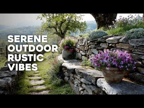 🪴 Rustic Garden Aesthetic: Mix Old World Charm and Nature for Serene Outdoor Vibes