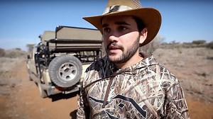 Giant African wildebeest catch clean cook! (Far shot)