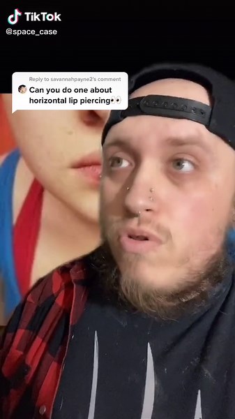 Horizontal Lip Piercing: A Cute and Trendy Option