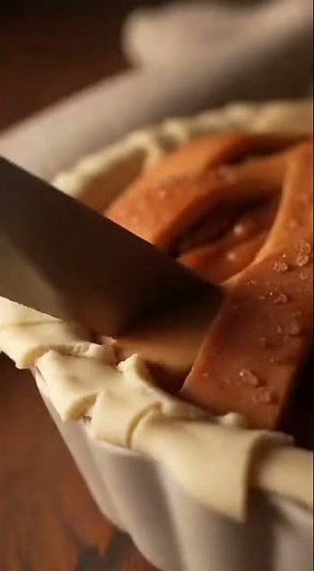 Homemade Apple Pie ASMR | Flaky Crust Recipe Eating Sounds