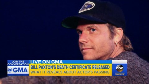 Bill Paxton's cause of death revealed