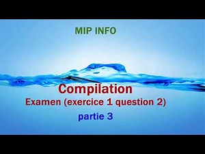 Compilation ( Correction d'un examen) exercice N°1_Question(2) __ partie 3 - Darija