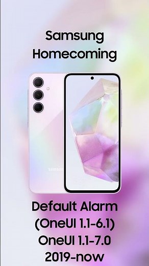 Samsung - Homecoming alarm #samsung #alarm #goodmorning #homecoming