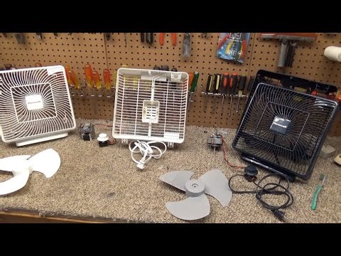 Dual Clean and Service | 2 Duracraft DB-100 Series Window/Table Fans