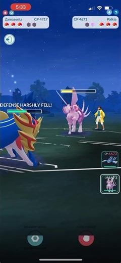 Zamazenta crushes mega master league
