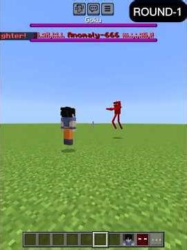 Goku vs AML 666🔥 | Minecraft Mob Battle #shorts #minecraft
