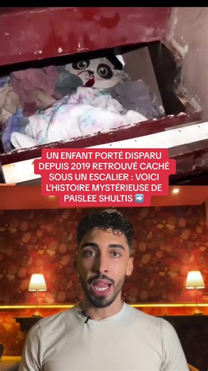 Enfant disparu retrouvé caché sous un escalier : Paislee Shultis