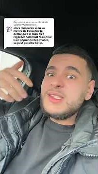 Mettre en l’essence en leçon de conduite !!