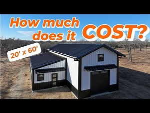 Cost to Build Texas Custom Metal Barn | Barndo Shell Only | WolfSteel Buildings