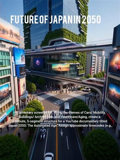 What Japan Will Look Like in 25 Years (4K)👍🏻😲The Insane Future of Tokyo 2050🇯🇵#japan2050#FutureJapan