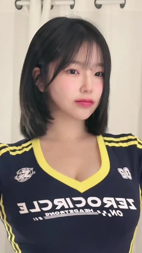 귀여운 단발 머리 여자 영상 | 갱리보 쫄쫄이