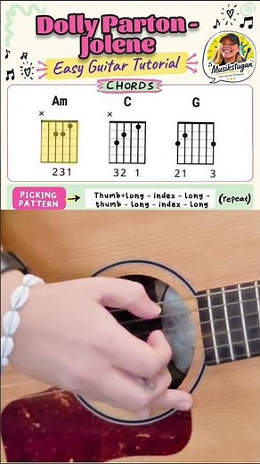 Learn to play #Jolene by Dolly Parton on #guitar #Dolly
