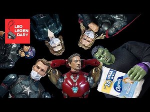The Avengers Quarantined - Stop-Motion PSA COVID-19
