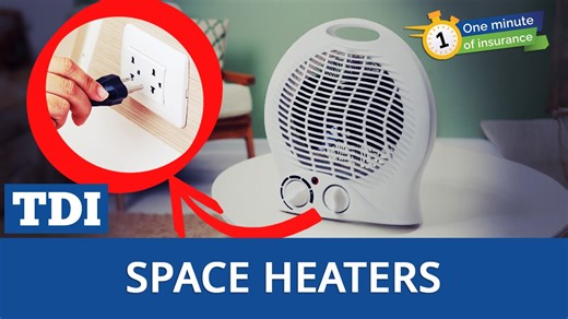 略 Tips to prevent space heater fires as temperatures dip. #txwx https://bit.ly/space-heater-safety | Texas Department of Insurance | Facebook