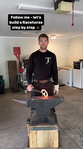 Come with me as I beat, bend & grind these horse shoes into a full size racehorse with rider ⚒️ So many people have access to rusty old horse shoes and you only need five basic tools to start creating - angle grinder, bench vice, welder, hammer and an adjustable wrench! I didn't have a forge or an anvil when I built my first race horse sculpture, I would beat the horse shoes against the concrete floor (not ideal), but I made do. I strongly encourage people to give this a crack so I've put togeth