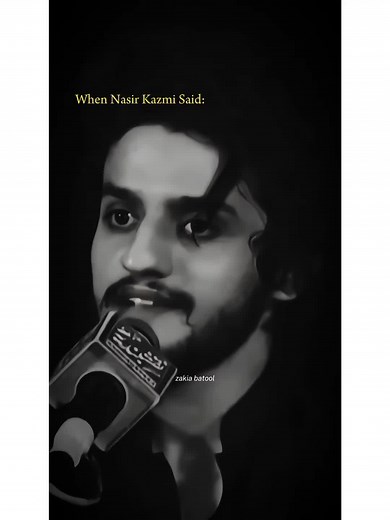 Nasir Kazmi Poetry Compilation | Zakir Ali Abbas Askari | Shiastatus