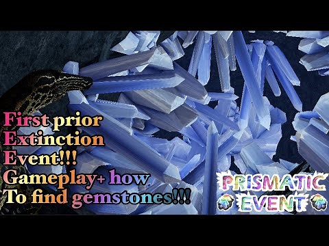 FIRST Prior Extinction EVENT! EVERYTHING YOU NEED TO KNOW + HOW TO FIND GEMSTONES. Gameplay!
