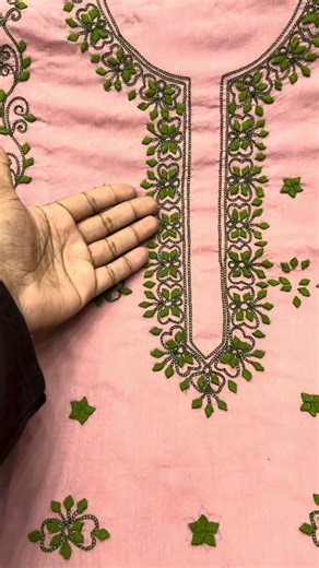 Lawn Hand Made Applique Patti Work 3Pc Dress