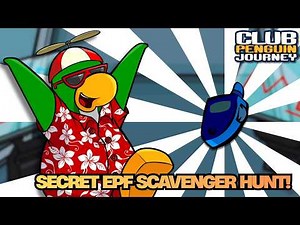 SECRET EPF SCAVENGER HUNT! 🕵️ HOW TO COMPLETE THE MISSION! 🏅 | Club Penguin Journey