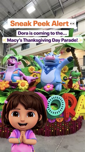 your kid's favorite explorer is making her way to the #macysparade! | Nickelodeon Family