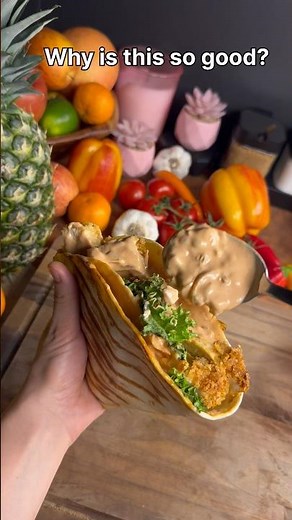Crispy Chicken Wrap 🌯✨