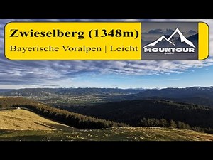 Ascent to the Zwieselberg (1348m) | Bavarian Pre-Alps | The highest point on the Blomberg