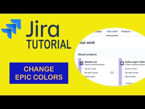 Change EPIC Color - JIRA TUTORIAL 2022