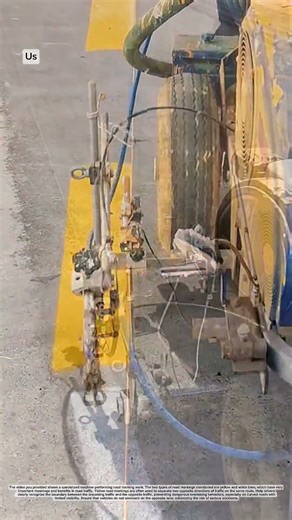 Yellow and white road markings have different benefits