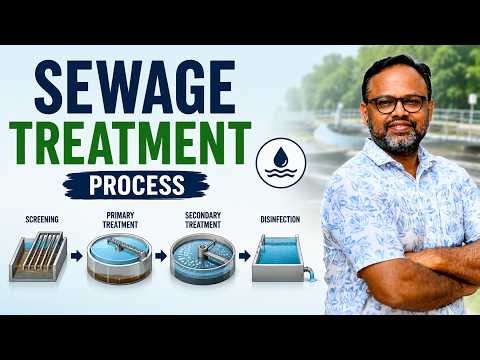 🚽 Sewage Treatment Process Explained 💧 | Community Medicine 🩺 | MBBS 📚 #PSM #spm #communitymedicine