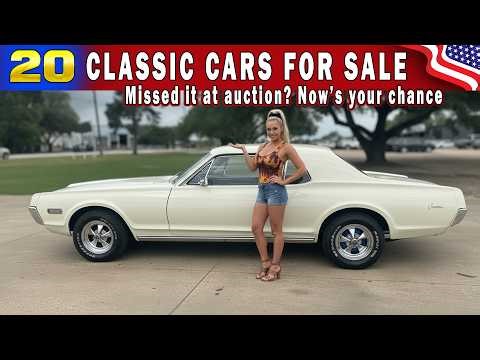 Missed it at auction? Nows your chance 20 Classic Cars for Sale cheap!!