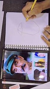How to draw caricature with a hat #art #caricaturesolution #drawinglessons #drawing #pencildraw