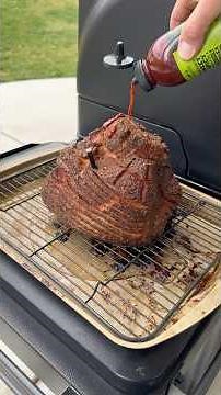 Quick and Easy double smoked Ham for Easter