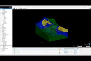 Numeric Modelling RQD data and Evaluating onto Mine Designs