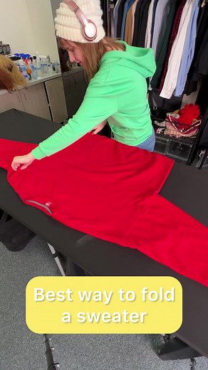 Keep sweaters snug with expert folding! | Michael & Friends