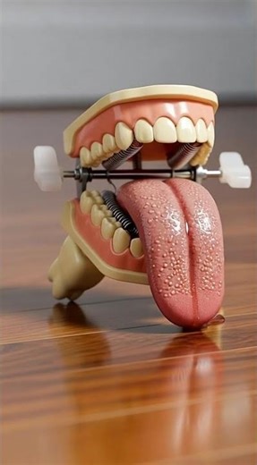 Wind-Up Chattering Teeth GAIN A TONGUE | Aggro Circle Hop 😬👅