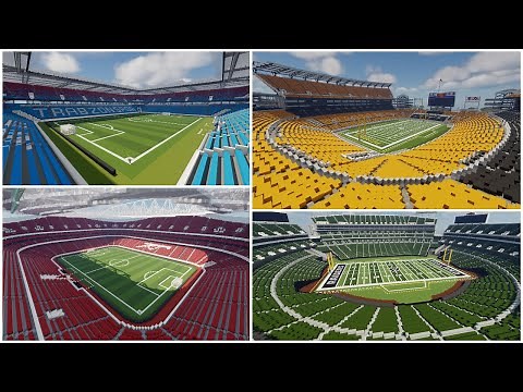 Minecraft - My TOP 20 Stadiums! (All Time) | TheCraftCrusader
