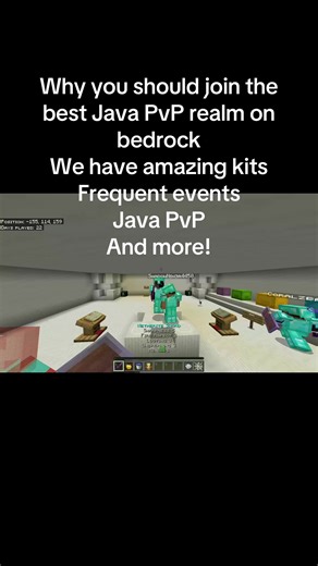 Join up #viral #fyp #minecraft #javapvp #bedrock | Minecraft Realms