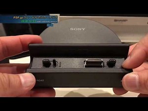 [PSP] Charging with the PSP go cradle and connecting to an external monitor [How to Use Part 2]