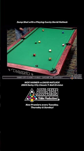 David Matlock Full Cue Jump Shot