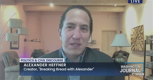 Washington Journal: Alexander Heffner On Advancing Civil Discourse & Bridging Political Divides