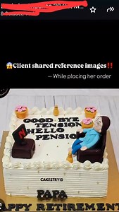 Client shared reference images while placing her order‼️😱 And gave us a free hand to work on the cake. We love such clients and love to create masterpieces for them :) 🤔Got questions? Drop them in the comments below 👇🏻 ✅ Follow @sangeetas_cooking_mantra for more amazing videos! ❤️ #handpainting #tiercake #tiercakes #handpainted #paintingonfondant #painting #edible #edibleart #handpaintedcake #handpaintedcakes #cakedecorating #cakedesign #cakeart #viralvideos #viralreels #cakereels #sangeetac