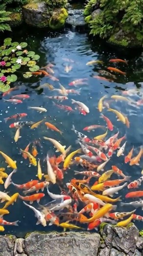 Deep Meditation Koi Fish 🐟🌿 #koifish #meditation #deepsleep
