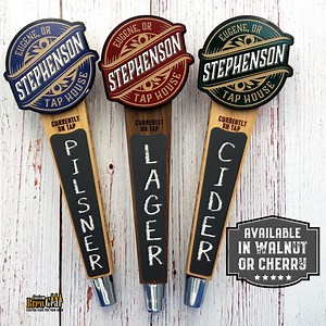 Custom Beer Tap Handle-banner Edition - Personalized Kegerator Tap, Custom Beer Gift - Etsy
