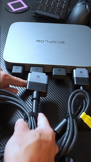 EcoFlow PowerStream Balcony Solar System 800W Microinverter Unboxing! #Shorts