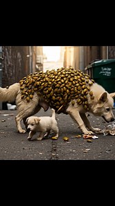 rescue dog attacked by beetles | World Event Record