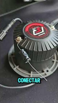 How to connect a tweeter with a capacitor? #speakers #amplifier #cars